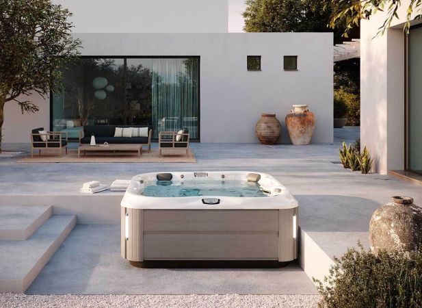 Spa J-375™ – Spa carré 5 places avec allonge et 50 jets PowerPro®
