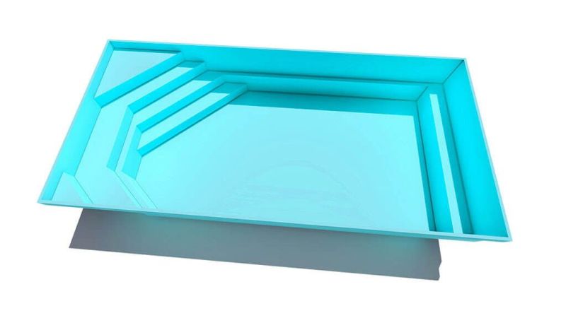 Célestine – Piscine moderne avec banquette et sécurité