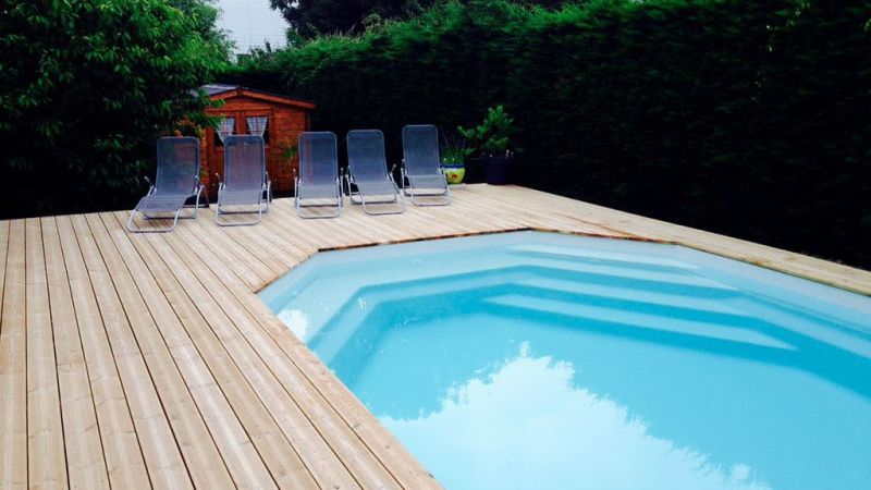 Tanzanite – Grande piscine rectangulaire conviviale